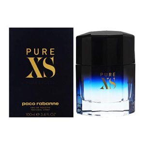 Pure XS by Paco Rabanne Eau De Toilette for Men 100 ml