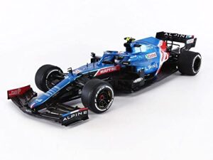 Solido S1808103 1:18 Alpine A521 E.Ocon #31-Winner 2021 GP Hungary F1 Team Collectible Miniature car