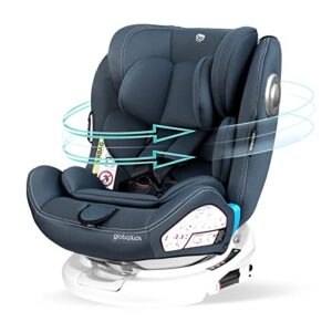 globalkids 360 Swivel Baby Car Seats - Group 0+1/2/3(0-36 kg) for 0-12 Years with ISOFIX Child Car Seats