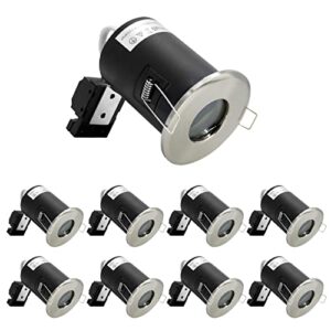 Wondlumi 8 Packs Fire Rated GU10 Downlights