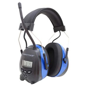 PROTEAR Ear Defenders with Bluetooth & Radio FM/AM