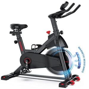 FITINDEX Exercise Bike Magnetic Indoor Cycling Bike Quiet