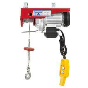 VEVOR Lift Electric Hoist 550Lbs/1100Lbs Electric Hoist 220V Overhead Crane Lift Electric Wire Hoist Remote Control
