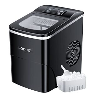 Ice Maker Machine FOOING Ice Cube Makers Ready in 6 Mins 9 Bullet Cubes