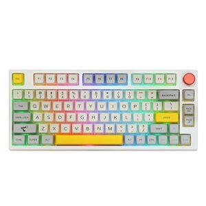 EPOMAKER Theory TH80 75% Hot Swap RGB 2.4Ghz/Bluetooth 5.0/Wired Mechanical Keyboard with MDA PBT Keycaps