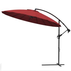 VOUNOT 3m Cantilever Shanghai Parasol