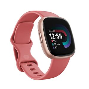 Fitbit Versa 4 Fitness Smartwatch with built-in GPS and up to 6 days battery life - compatible with Android and iOS
