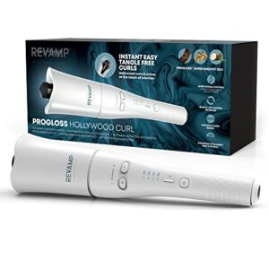 REVAMP Progloss Hollywood Curl Automatic Rotating Hair Curler