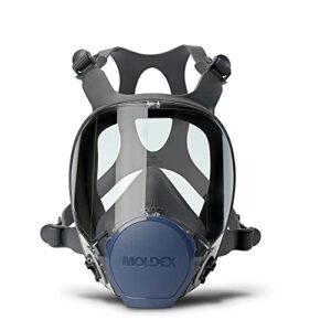 Moldex 900201 9000 Series Full Face Mask Body with Easy Lock Connectors