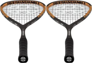 UNSQUASHABLE INSPIRE Series Squash Racket - Light Weight Squash Rackets 135 GM Y-4000 Model - 2 Pack