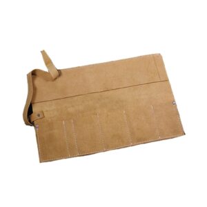 HULE Luoqun Store Bonsai Storage Package Roll Bag Garden Repair Tool Pliers Scissors Genuine Leather Tool Set Case Storage Bags