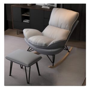 Rocking Chair Indoor Living Room, Padded Modern Rocker Chairs With Cushion