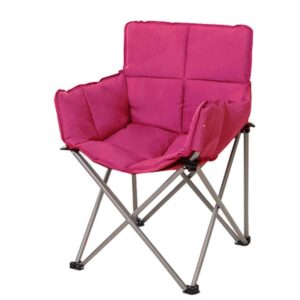 Saucer Chair Folding Chairs Portable Folding Saucer Padded Moon Chair Comfort Lounge Bedroom Garden Furniture Camping (Color : C)