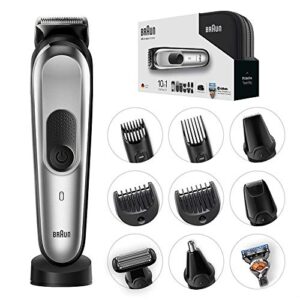 Braun Men’s Beard Trimmer Grigio/Argento