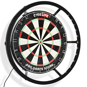 CyeeLife Dartboard LED Lighting System for Steel Dart board 360 degrees
