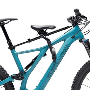 SHOTGUN Pro Kids Bike Seat for Mountain Bikes | No Frame Contact Front Mounted Bicycle Seat for Children 2-5 Years (up to 27kg) | Compatible with Most Regular and Electric Adult MTBs | Easy Install