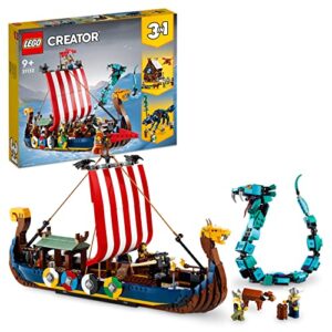 LEGO 31132 Creator 3in1 Viking Ship and the Midgard Serpent