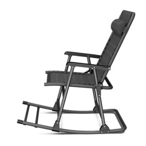 WGFGXQ Garden Rocking Chair for Heavy People