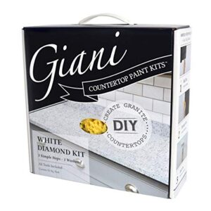 Giani Granite Countertop Paint Kit- White Diamond