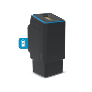 ekey uno rechargeable fingerprint scanner black