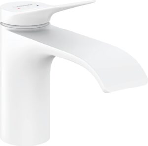 hansgrohe Vivenis Basin Mixer Tap 80 with pop-up waste set
