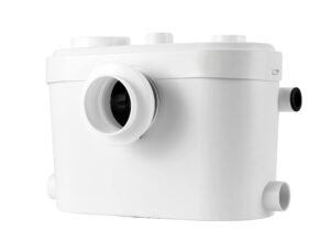 Sanitary Pumps Macerator Pump for Sanitary Toilet Shower Sink Waste 3 in 1 Carbon Filter 750 Watt IP55 Rated P750A