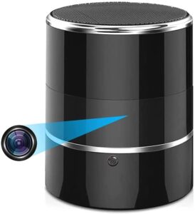 Hidden Spy Camera Bluetooth Speaker