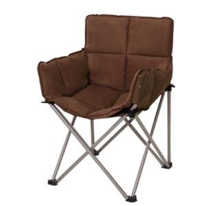 Saucer Chair Folding Chairs Portable Folding Saucer Padded Moon Chair Comfort Lounge Bedroom Garden Furniture Camping (Color : A)