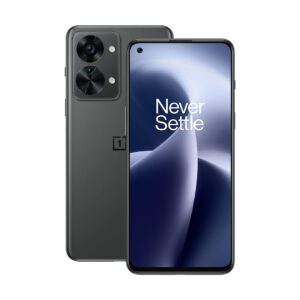 OnePlus Nord 2T 5G (UK) - 12GB RAM 256GB SIM Free Smartphone with 50MP AI Triple Camera and 80W SUPERVOOC Fast Charging - 2 Year Warranty - Grey Shadow