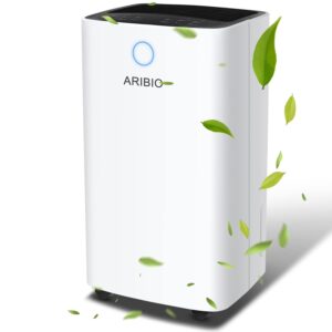 12L/Day Dehumidifier for Home with Digital Humidity Display & Control