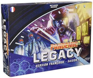 Z-Man Games | Pandemic: Legacy Season 1 Blue Box | Board Game | Ages 14+ | 2-4 Players | 60 Minutes