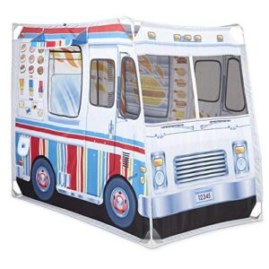 Melissa & Doug Food Truck Kids Toy Play Tent | Pretend Play | 3+ | Gift for Boy or Girl
