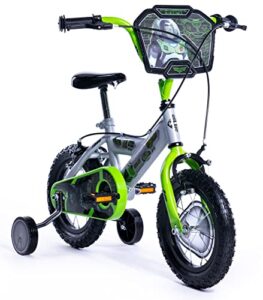 Huffy Disney Lightyear 12 Inch Kids Bike Ft Buzz Lightyear 3-5 Year Old Boys or Girls with Stabilisers