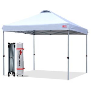 MasterCanopy Durable Ez Pop-up Gazebo Tent with Roller Bag(2.5x2.5M