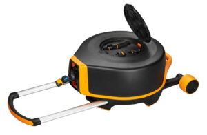 Carro Porta-Mangueras Automatico XL Con Ruedas 20M+5M/13mm