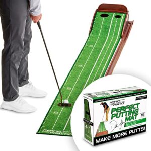 PERFECT PRACTICE Perfect Putting Mat - Official Putting Mat of Dustin Johnso