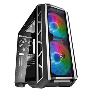 Cooler Master MasterCase H500P Mesh ARGB - PC Case with Dual 200mm Fans for High-Volume Airflow