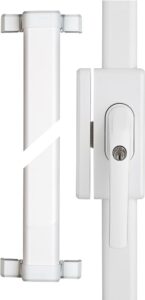 ABUS FOS650 W AL0145 73004 Window Bar Simultaneous Locking White