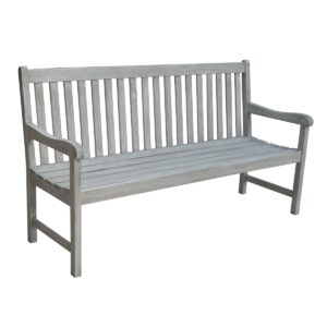 Gardenesque Wood Garden Benches | Garden Bench 3 Seater | W158 x H89 x D59cm