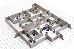 Modular Dungeon System: Tabletop & RPG Terrain Game Set for Dungeons & Dragons