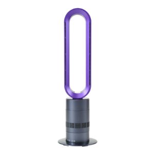 Simple Deluxe Bladeless Tower Fan Cooler and Heater 32-inch Bladeless Fan Cooling Silent with Remote Control