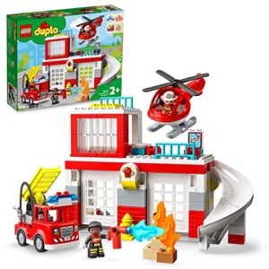 LEGO 10970 DUPLO Fire Station & Helicopter Playset