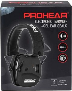 PROHEAR Electronic Safety Earmuffs for Shooting