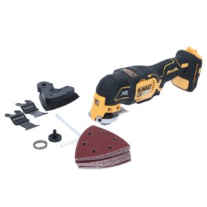 DEWALT 18V XR Brushless Oscillating Multi Tool with Accessories DCS355N-XJ
