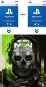 Call of Duty Modern Warfare II | Cross-Gen Bundle Edition | PlayStation Store Gift Card | 70 GBP | PS4/PS5 Download Code - UK accou