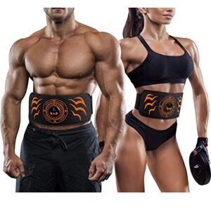 iLoxin EMS Muscle Stimulator Abs Trainer - Ab Trainer Belt for Sculpting - Abdominal Trainer with EMS Technology | Quick and Effective Abdominals Toning Bel