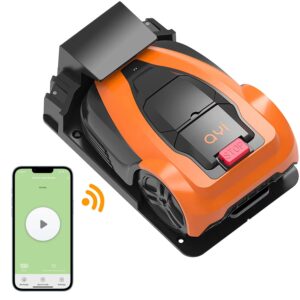 AYI Robotic Lawnmower with App Control - Cuts Up To 600㎡ Automatica Robot Lawnmower with Auto Charging