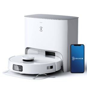 ECOVACS DEEBOT T10 PLUS Robot Vacuum Cleaner with Mop and Auto-Empty Station 3000 Pa