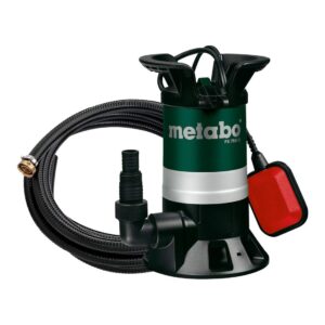 Metabo Waste Water Submersible Pump PS 7500 S Set (690864000) Carton; with Drain Set with Fittings (7 m)