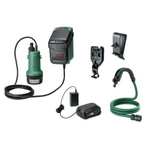 Bosch Cordless Submersible Water Pump GardenPump 18V-2000 (1x Battery